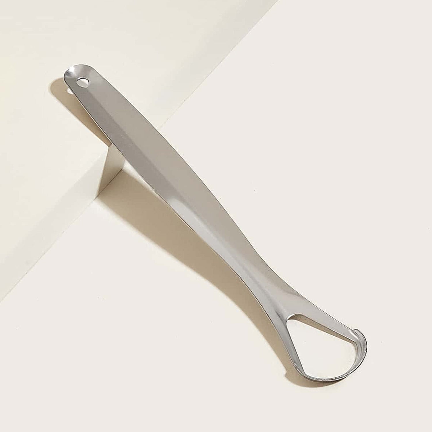 Stainless Steel Tongue Scraper Tongue Cleaners (1pc With Metal Case) Stainless Steel Tongue Scraper Tongue Cleaners (1pc With Metal Case)